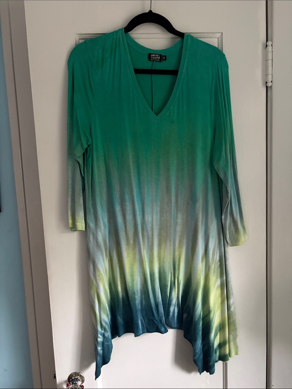 Art of Cloth vibrant gradient tunic